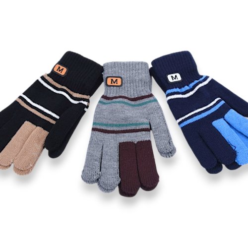 Перчатки KH clothes (M-XL) D05 mix (зима) KH clothes D05 mix