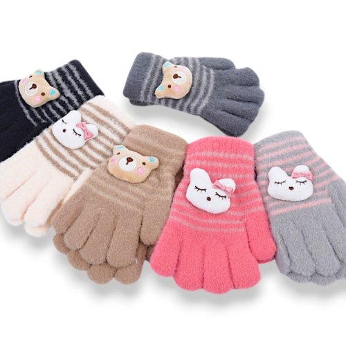 Перчатки KH clothes (5-7) D08 mix (зима) KH clothes D08 mix