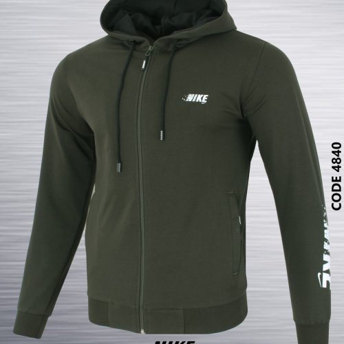 Кофта спорт AZT (S-2XL) 4840-8 khaki (зима) AZT 4840-8 khaki