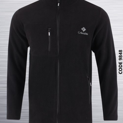 Кофта спорт AZT (3XL-7XL) 9848-3 black (зима) AZT 9848-3 black