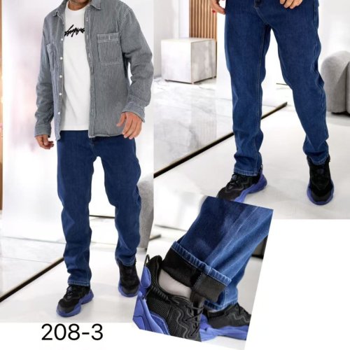 Джинсы Vingvgs (28-36) 208-3 blue (зима) Vingvgs 208-3 blue