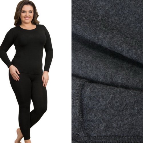 Термобелье BRAVEL (XL-2XL) 6489 grey (зима) BRAVEL 6489 grey