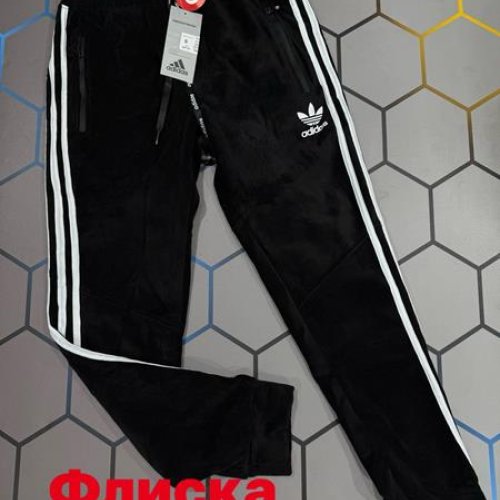 Штаны спорт Alex Clothes (S-2XL) 6041 black (зима) Alex Clothes 6041 black