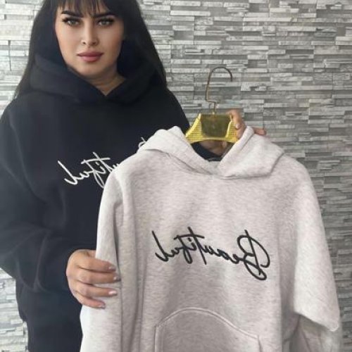 Худи Newe (one size) 1033 black (зима) Newe 1033 black