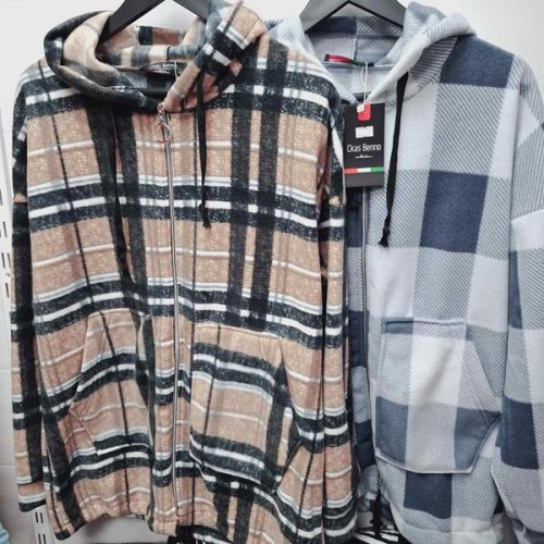 Рубашка Newe (L-3XL) NW697 grey (зима) Newe NW697 grey