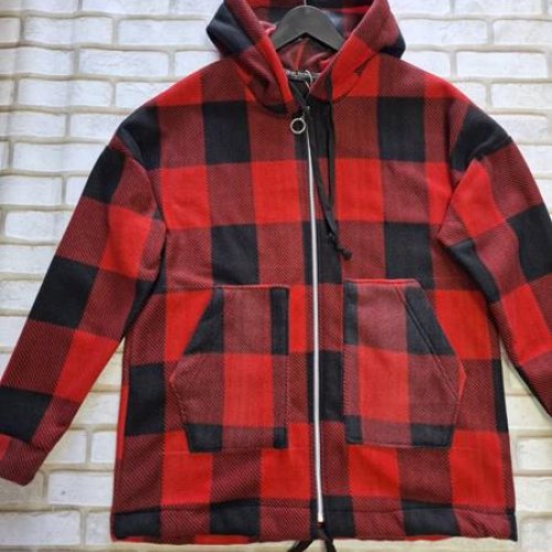 Рубашка Newe (L-3XL) NW698 red (зима) Newe NW698 red