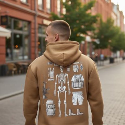 Худи Madoka (M-3XL) 1206 kayot (зима) Madoka 1206 kayot