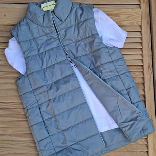 Жилетка Sport style (M-3XL) 01 grey (деми) Sport style 01 grey