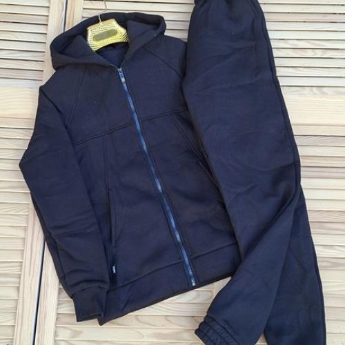 Костюм спорт Sport style (S-XL) 811-8023 black (зима) Sport style 811-8023 black