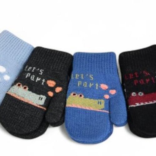 Варежки Descarrilado (2-4) J1012 mix (зима) Descarrilado J1012 mix