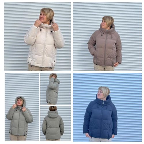 Куртка DKNSEL (42-50) 8876 olive (зима) DKNSEL 8876 olive