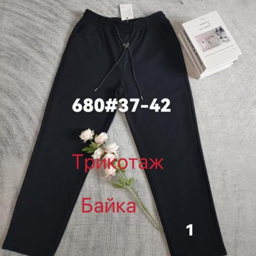 Штаны спорт Leen (37-42) 680-1 black (зима) Leen 680-1 black