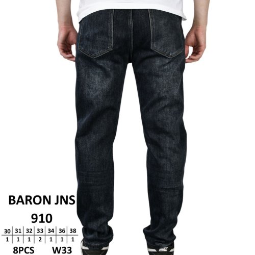 Джинсы God Baron (30-38) 910 black (зима) God Baron 910 black