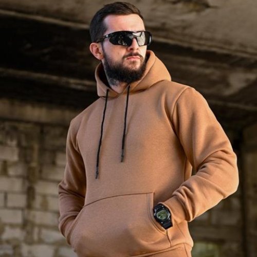 Худи Madoka (M-3XL) 1221 kayot (зима) Madoka 1221 kayot