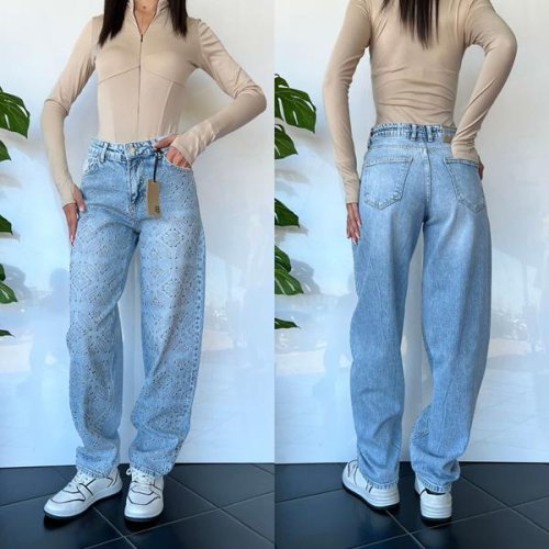 Джинсы i8denim Women (25-30) TB13 l.blue (деми) i8denim Women TB13 l.blue