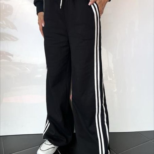 Штаны спорт i8denim Women (S-L) TB21 black (деми) i8denim Women TB21 black