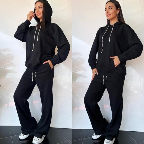 Костюм спорт i8denim Women (S-L) TB27 black (деми) i8denim Women TB27 black