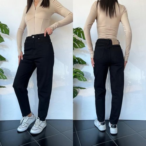 Джинсы i8denim Women (25-30) TB51 black (деми) i8denim Women TB51 black