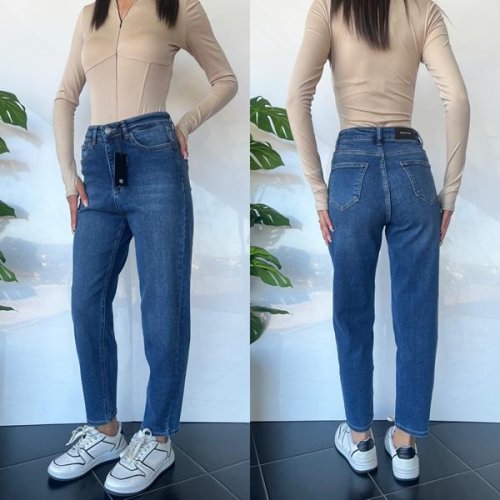 Джинсы i8denim Women (25-30) TB56 blue (деми) i8denim Women TB56 blue