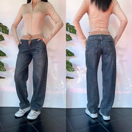 Джинсы i8denim Women (25-30) TB74 blue (деми) i8denim Women TB74 blue