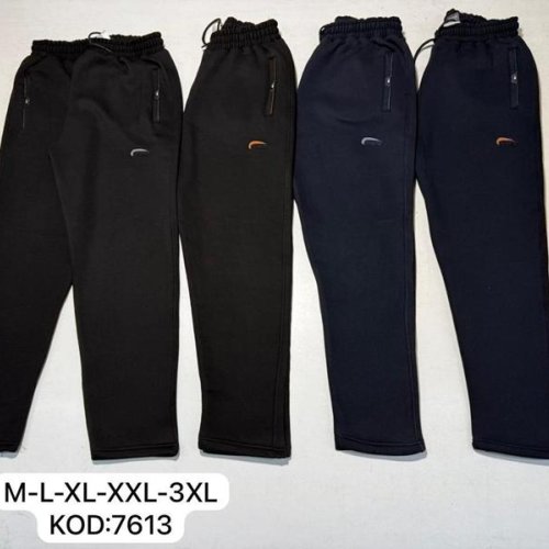 Штаны спорт Cramp (M-3XL) 7613 black-grey (деми) Cramp 7613 black-grey