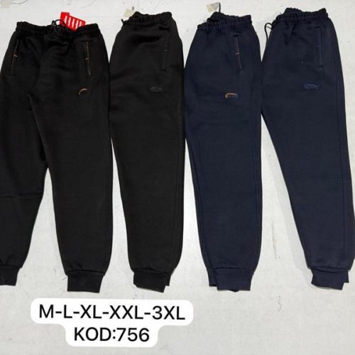 Штаны спорт Cramp (M-3XL) 756 black-orange (деми) Cramp 756 black-orange