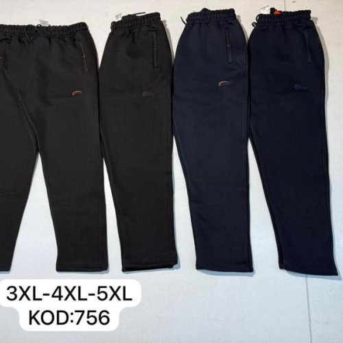 Штаны спорт Cramp (3XL-5XL) 756 black (3XL-5XL) (деми) Cramp 756 black (3XL-5XL)