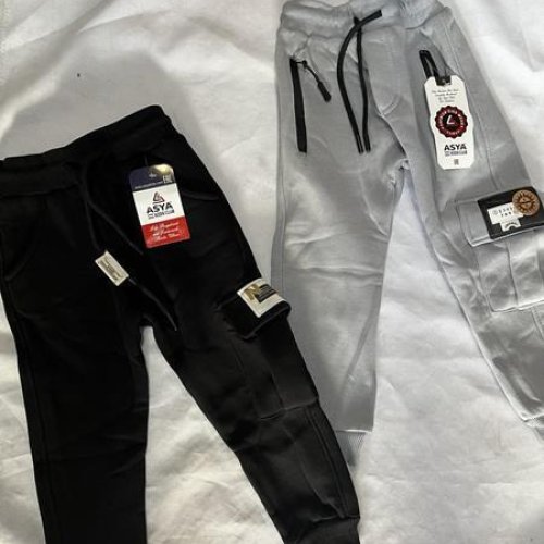 Штаны спорт Zayka (86-104) ZA1317 grey (зима) Zayka ZA1317 grey