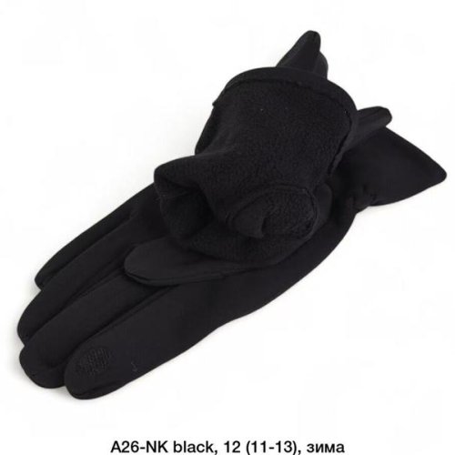 Перчатки Descarrilado (11-13) A25NK black (зима) Descarrilado A25NK black