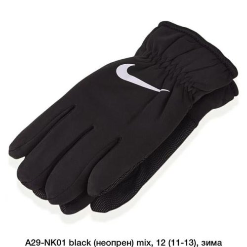 Перчатки Descarrilado (11-13) A29-NK01 black (зима) Descarrilado A29-NK01 black