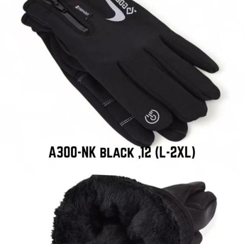 Перчатки Descarrilado (L-2XL) A300NK black (зима) Descarrilado A300NK black