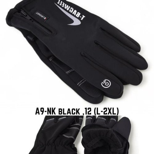 Перчатки Descarrilado (L-2XL) A9NK black (зима) Descarrilado A9NK black