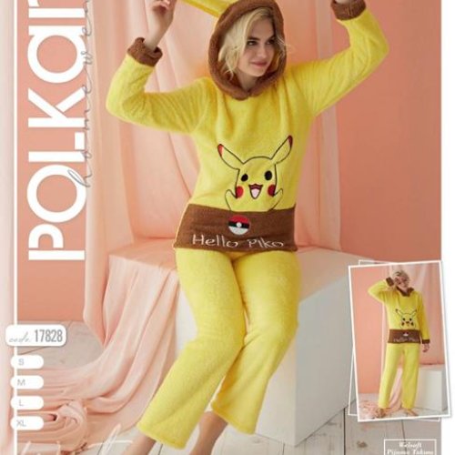 Пижама 4 Seasons (S-XL) 17828 yellow (зима) 4 Seasons 17828 yellow