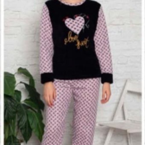 Пижама 4 Seasons (M-2XL) 84 pink (зима) 4 Seasons 84 pink