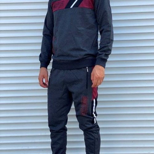 Костюм спорт 4 Seasons (S-2XL) A01-46 grey (деми) 4 Seasons A01-46 grey