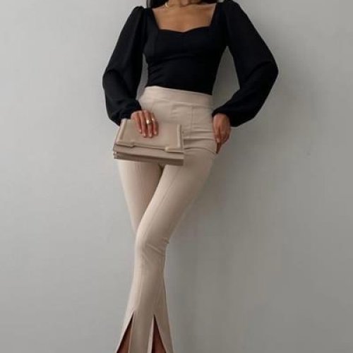 Лосины 4 Seasons (S-2XL) A01-87 beige (деми) 4 Seasons A01-87 beige