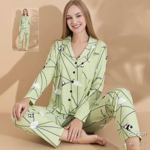 Пижама 4 Seasons (M-2XL) C7001 mint (деми) 4 Seasons C7001 mint