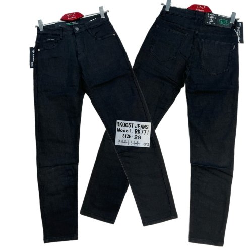 Джинсы God Baron (29-36) RK771 black (зима) God Baron RK771 black