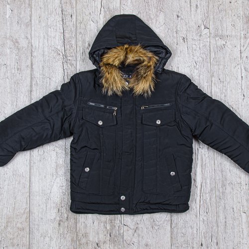 Куртка Meisty (L-4XL) 777 black (зима) Meisty 777 black