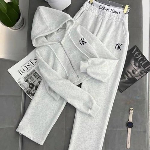 Костюм спорт Modnulya (42-50) 7027 grey (деми) Modnulya 7027 grey