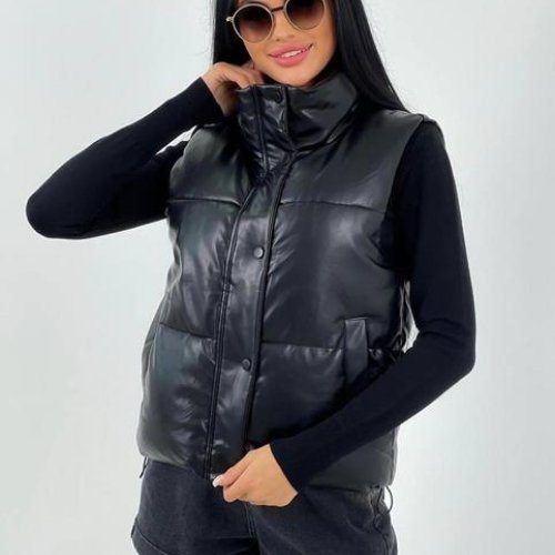 Жилетка Modnulya (42-46) N632 black (деми) Modnulya N632 black