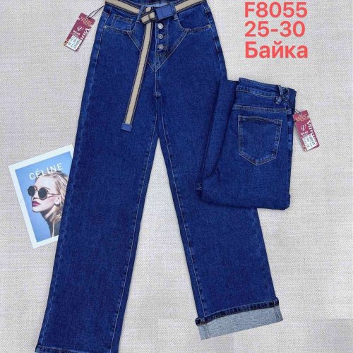 Джинсы Vanver (25-30) F8055 blue (зима) Vanver F8055 blue