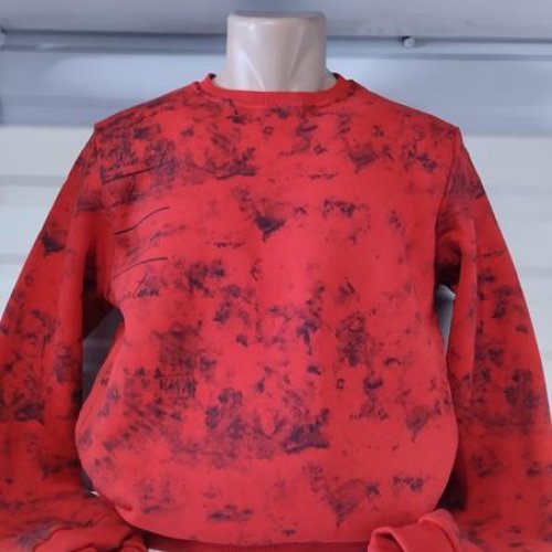 Свитер Panda (M-3XL) 1341 red (зима) Panda 1341 red