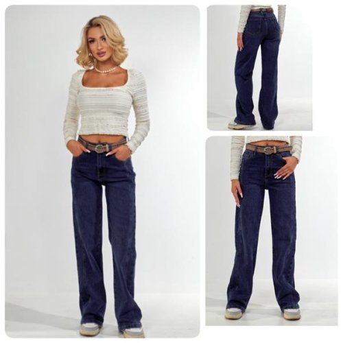 Джинсы Lady N (25-30) 208 blue (зима) Lady N 208 blue