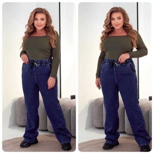 Джинсы Lady N (31-38) 181 blue (деми) Lady N 181 blue