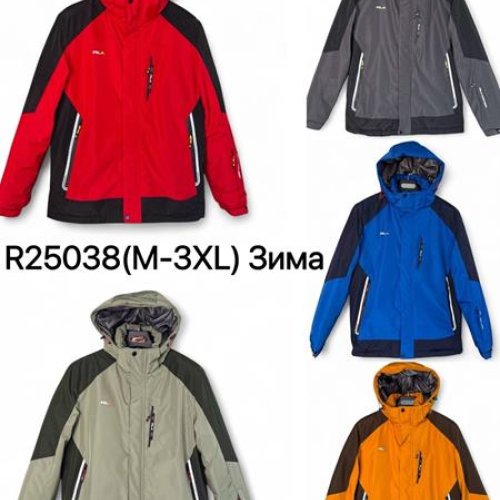 Куртка LeHung (M-3XL) R25038 red (зима) LeHung R25038 red