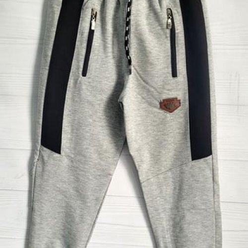 Штаны спорт Miki Maki (9-12) MM441 l.grey (деми) Miki Maki MM441 l.grey