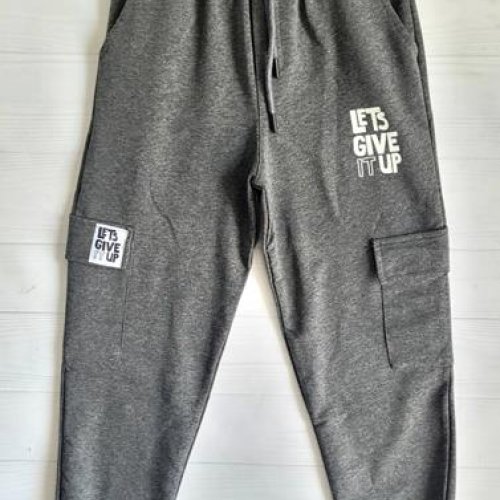 Штаны спорт Miki Maki (13-16) MM445 d.grey (деми) Miki Maki MM445 d.grey