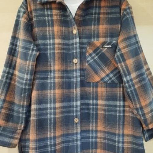 Рубашка Miki Maki (140-164) MM493 blue (деми) Miki Maki MM493 blue