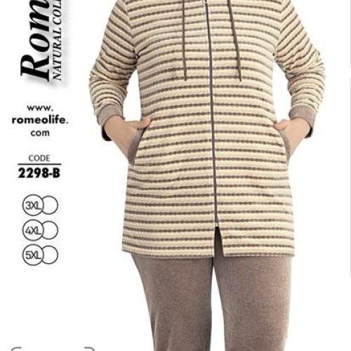 Костюм Cotpark (3XL-5XL) 2298B brown (деми) Cotpark 2298B brown